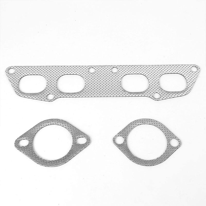 BFC Aluminum Graphite Exhaust Gasket Replacement For 91-95 Toyota MR2 Base 2.2L-Exhaust Systems-BuildFastCar-BFC-12-1093
