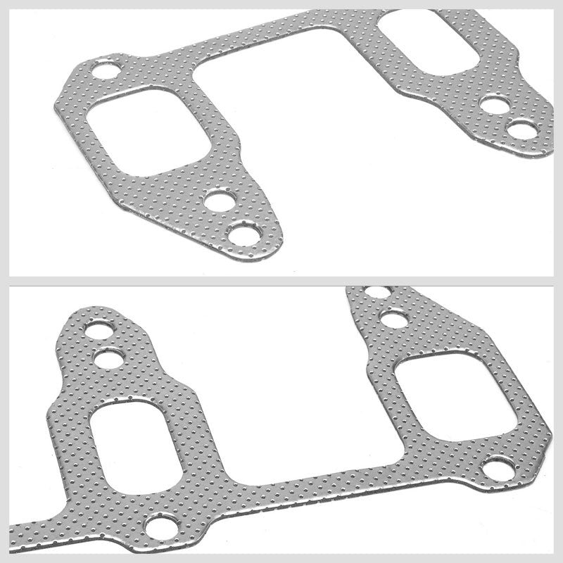 BFC Aluminum Graphite Exhaust Gasket Replacement For 04-11 Mazda RX-8 1.3L R2-Exhaust Systems-BuildFastCar-BFC-12-1095