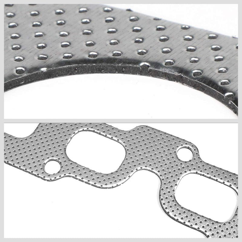 BFC Aluminum Graphite Exhaust Gasket For 02-06 Nissan Altima L31 Base/S/SL 2.5L-Exhaust Systems-BuildFastCar-BFC-12-1096