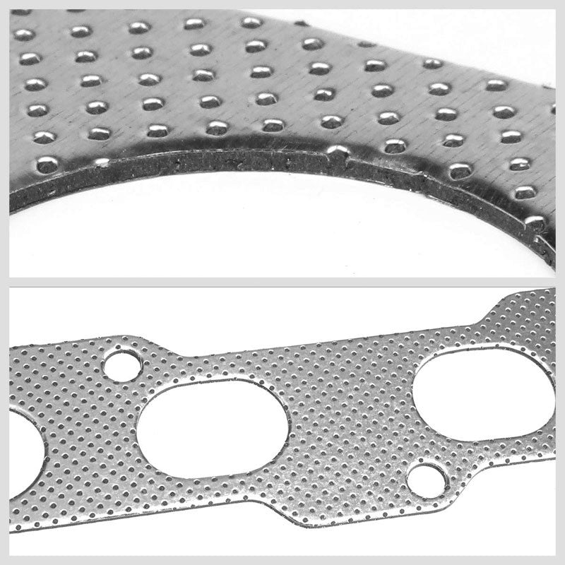 BFC Aluminum Graphite Exhaust Gasket Replacement For 02-06 Nissan Sentra SE-R-Exhaust Systems-BuildFastCar-BFC-12-1101