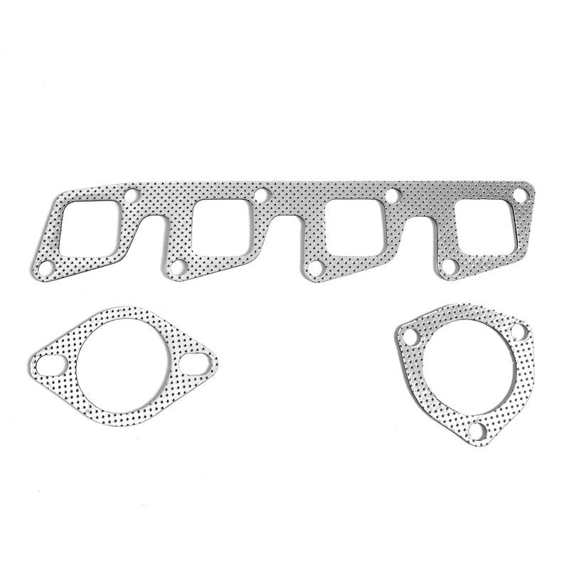 BFC Aluminum Graphite Exhaust Gasket For 91-94 Nissan 240SX S13 KA24DE 2.4L DOHC-Exhaust Systems-BuildFastCar-BFC-12-1104