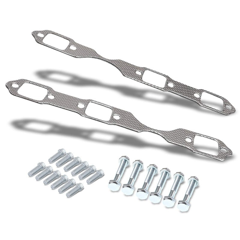 BFC Aluminum Graphite Exhaust Gasket Replacement For 97-00 Chevrolet Blazer 4.3L-Exhaust Systems-BuildFastCar-BFC-12-1110