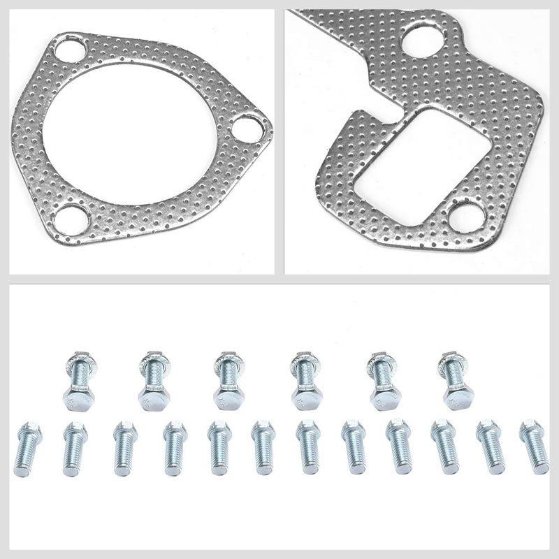 BFC Aluminum Graphite Exhaust Gasket For 64-03 Mopar Small Block LA V8 Engines