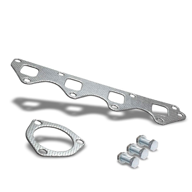 BFC Aluminum Graphite Exhaust Gasket Replacement For 85-95 Suzuki Samurai 1.3L-Exhaust Systems-BuildFastCar-BFC-12-1116