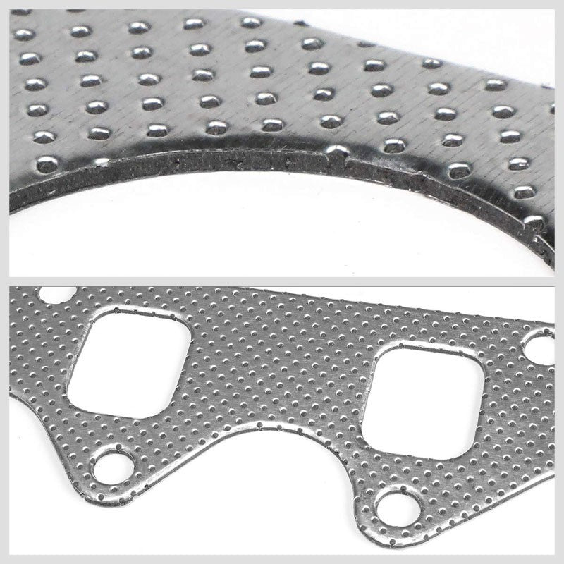 BFC Aluminum Graphite Exhaust Gasket Replacement For 85-95 Suzuki Samurai 1.3L-Exhaust Systems-BuildFastCar-BFC-12-1116