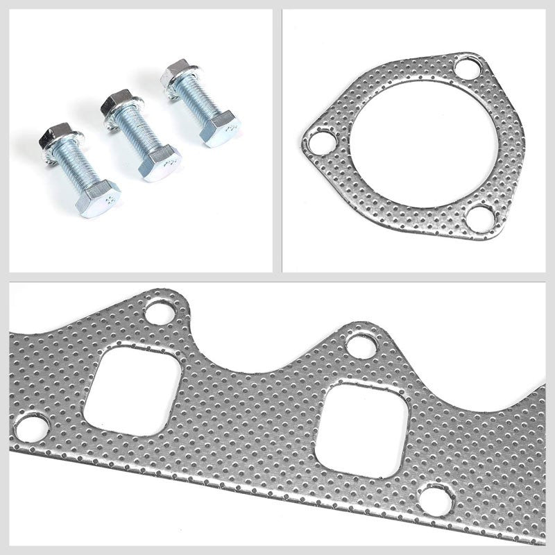 BFC Aluminum Graphite Exhaust Gasket Replacement For 85-95 Suzuki Samurai 1.3L-Exhaust Systems-BuildFastCar-BFC-12-1116