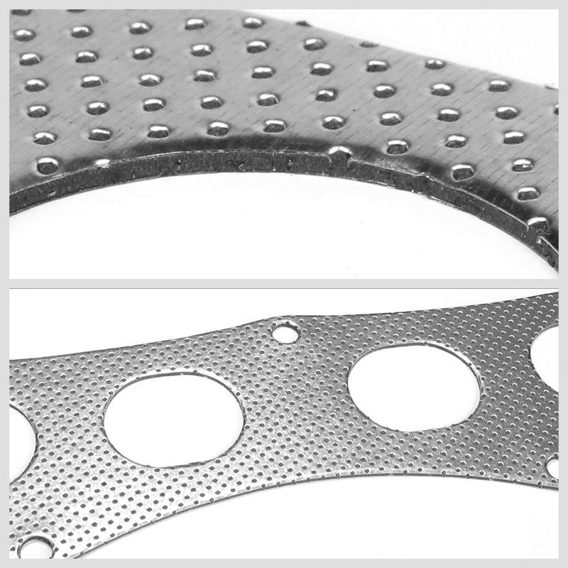 BFC Aluminum Graphite Exhaust Gasket For 11-16 Scion tC Base Coupe 2.5L DOHC-Exhaust Systems-BuildFastCar-BFC-12-1118