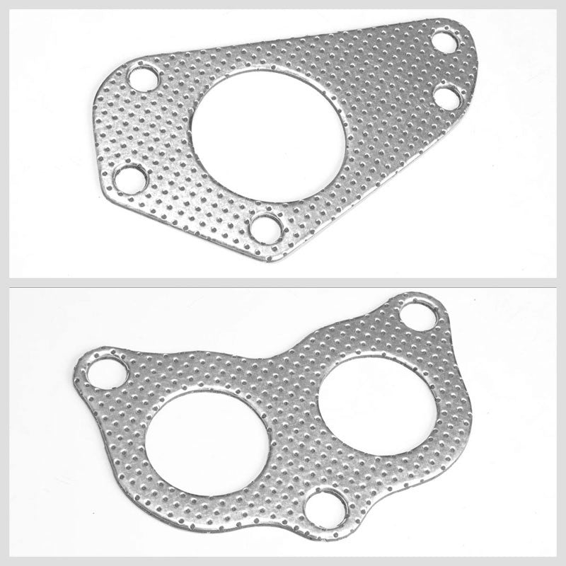 BFC Aluminum Graphite Exhaust Gasket For 02-07 Subaru Impreza WRX 2.0L/2.5L-Exhaust Systems-BuildFastCar-BFC-12-1119