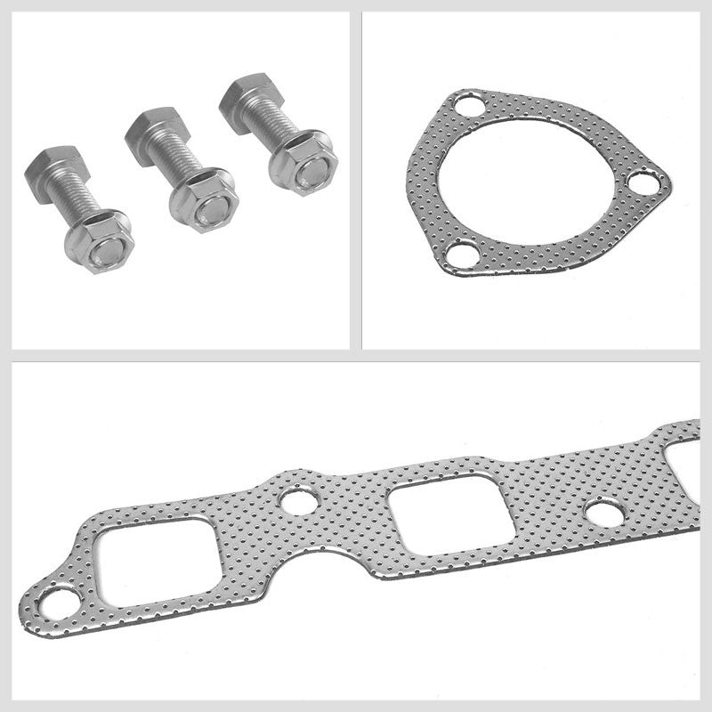 BFC Aluminum Graphite Exhaust Gasket Replacement For 80-82 Toyota Corolla 1.8L-Exhaust Systems-BuildFastCar-BFC-12-1122