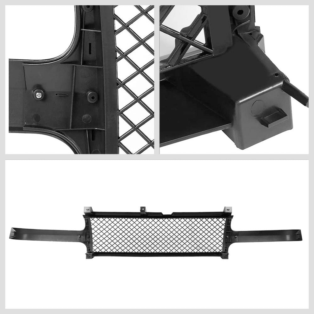 00-06 Tahoe Glossy Black Badgeless Mesh Style Front Grille
