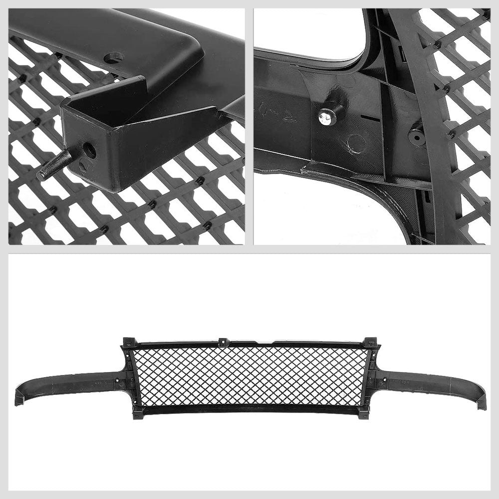 00-06 Tahoe Matte Black Badgeless Mesh Style Front Grille
