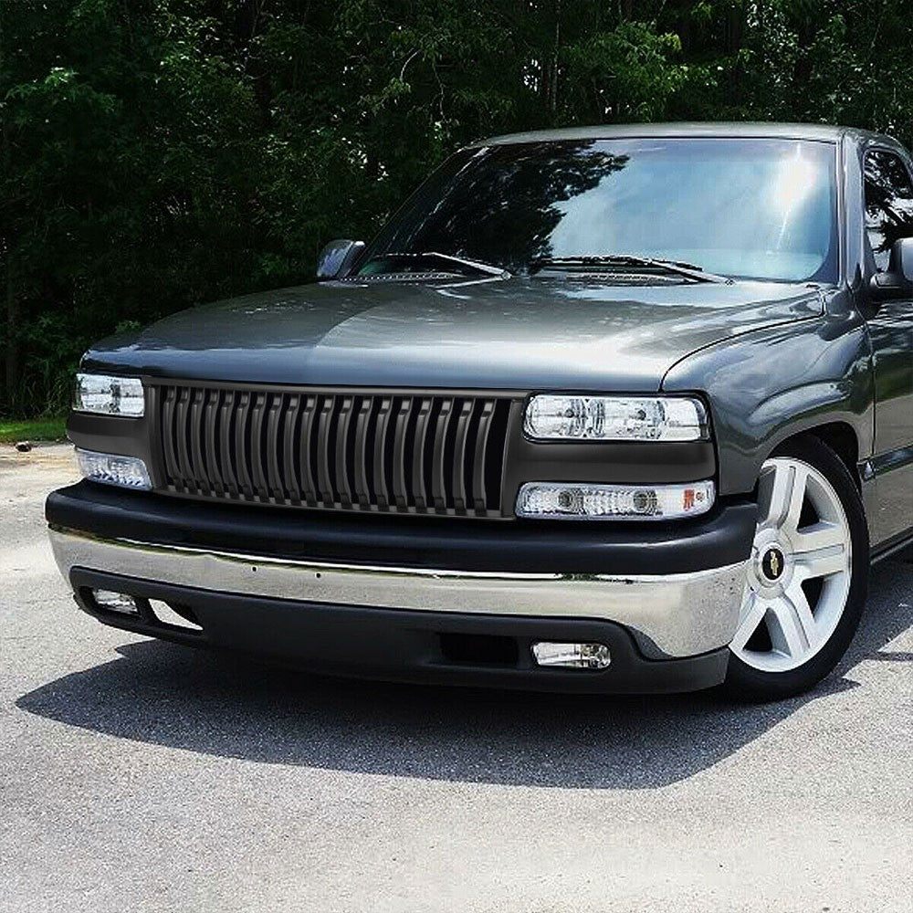 abs-plastic-matte-black-badgeless-fence-front-grille-for-01-06-chevy-tahoe