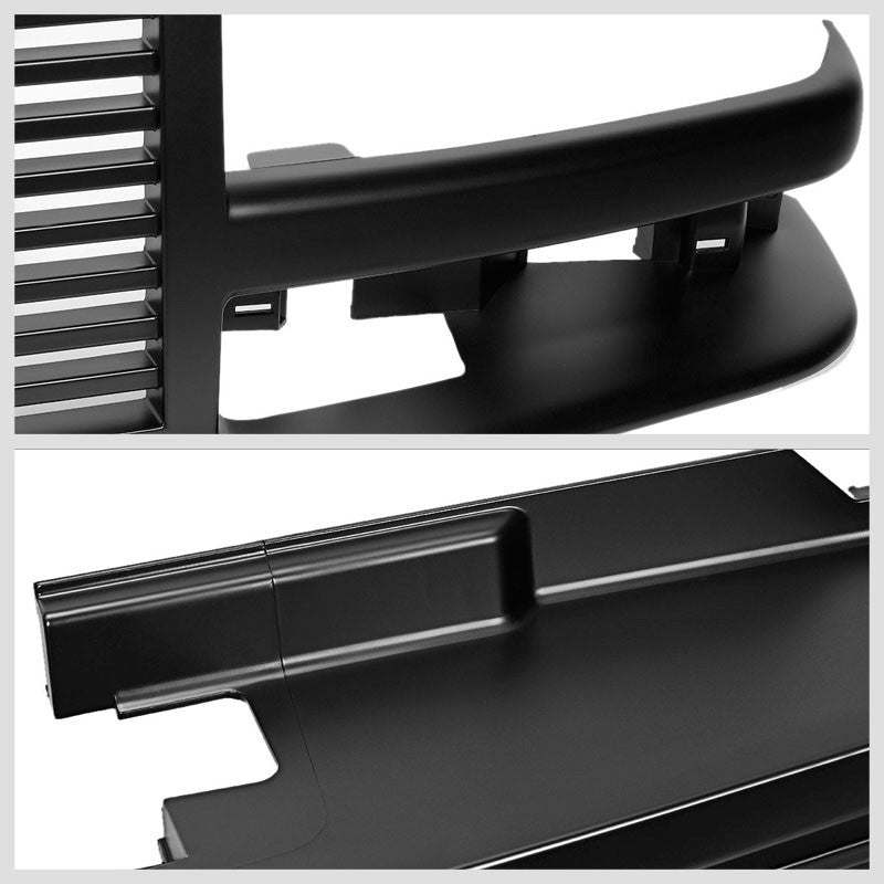 Black Vent Style Replacement Front Grille For Chevrolet 98-04 Blazer 4.3L V6-Exterior-BuildFastCar