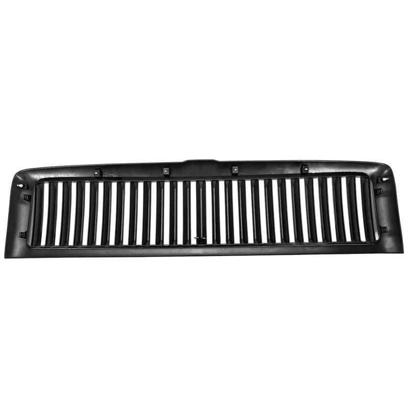 Black Vertical Style Front Grille For Dodge 95-01 Ram 1500 3.9L/5.2L/5.9L/8.0L-Exterior-BuildFastCar
