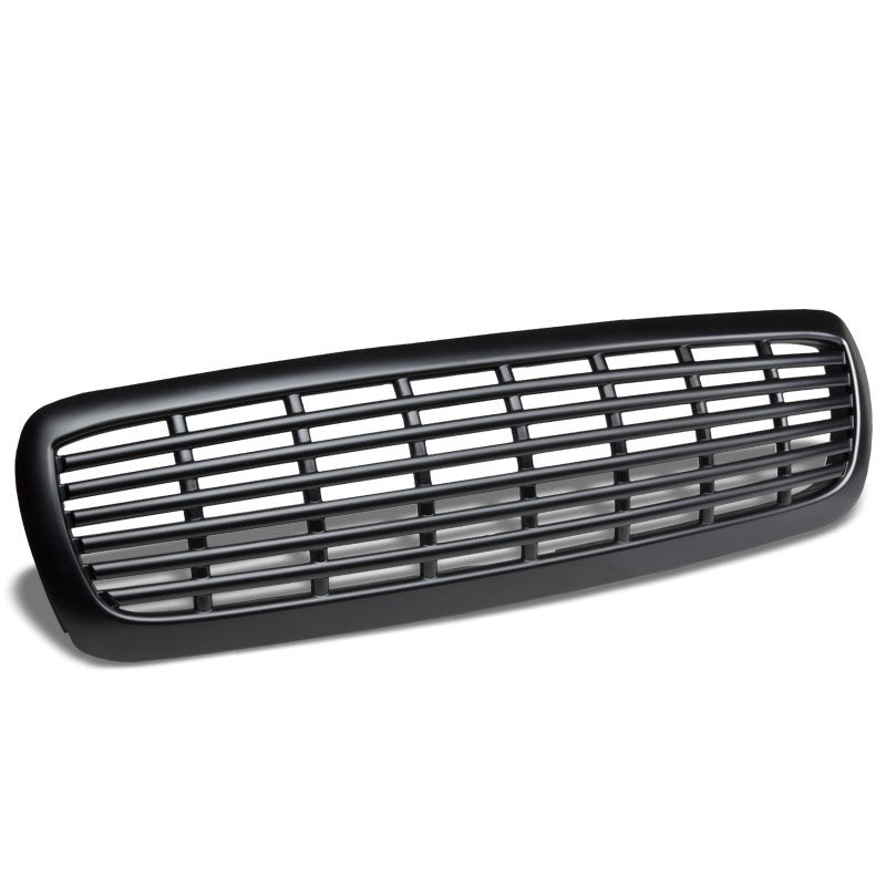 Black Vent Style Replacement Front Grille For Dodge 97-04 Dakota DN L4/V6/V8-Exterior-BuildFastCar