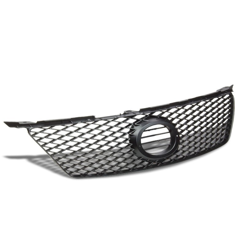 Black Diamond Mesh Style Replacement Front Grille For 06-08 IS250 XE20 2.5L V6-Exterior-BuildFastCar