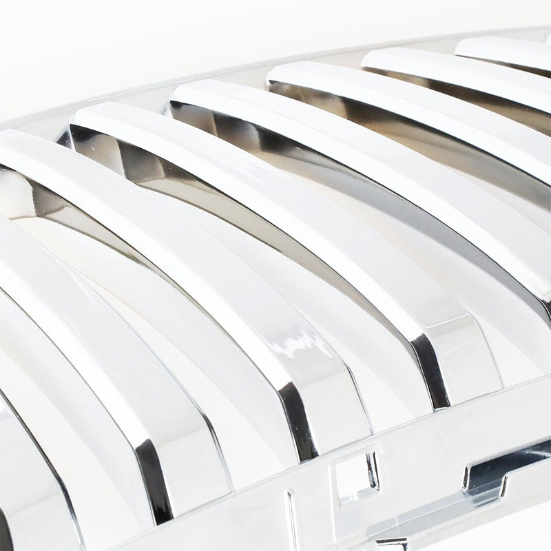 Chrome Vertical Style Front Replacement Grille For Lexus 06-08 IS250/IS350 XE20-Exterior-BuildFastCar