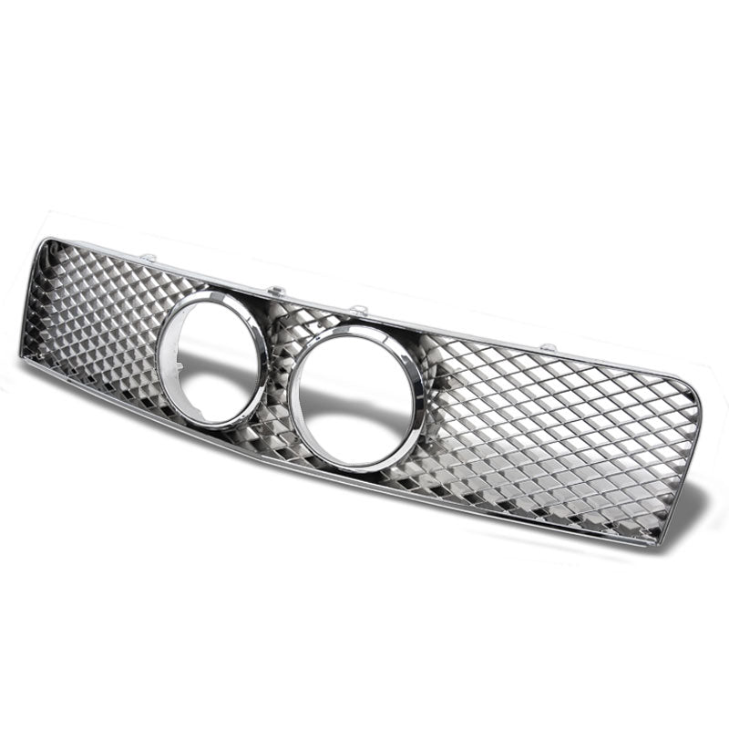 Chrome Shelby GT Style Replacement Front Grille For 05-09 Mustang GT 4.6L SOHC-Grilles-BuildFastCar