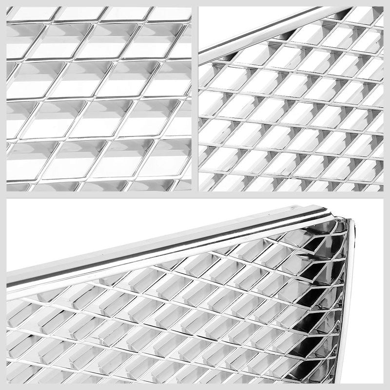Chrome Shelby GT Style Replacement Front Grille For 05-09 Mustang GT 4.6L SOHC-Grilles-BuildFastCar