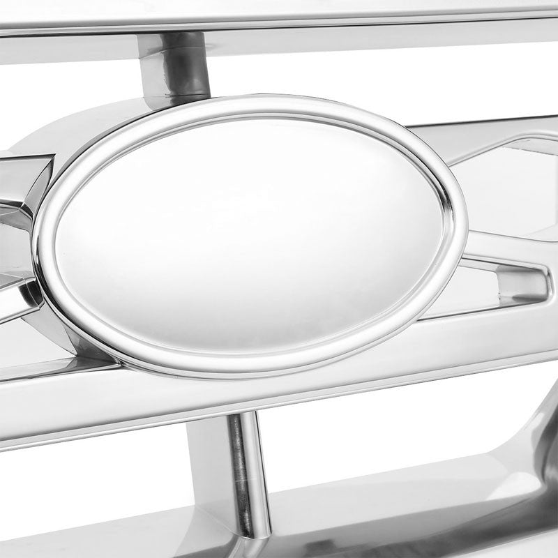 Chrome Honeycomb Mesh Style Front Grille For 10-12 LR4 Discovery 4 L319 V6/V8-Exterior-BuildFastCar