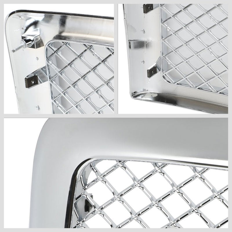 Black Diamond Mesh Style Replacement Front Grille For 94-02 Dodge Ram 1500/2500-Exterior-BuildFastCar