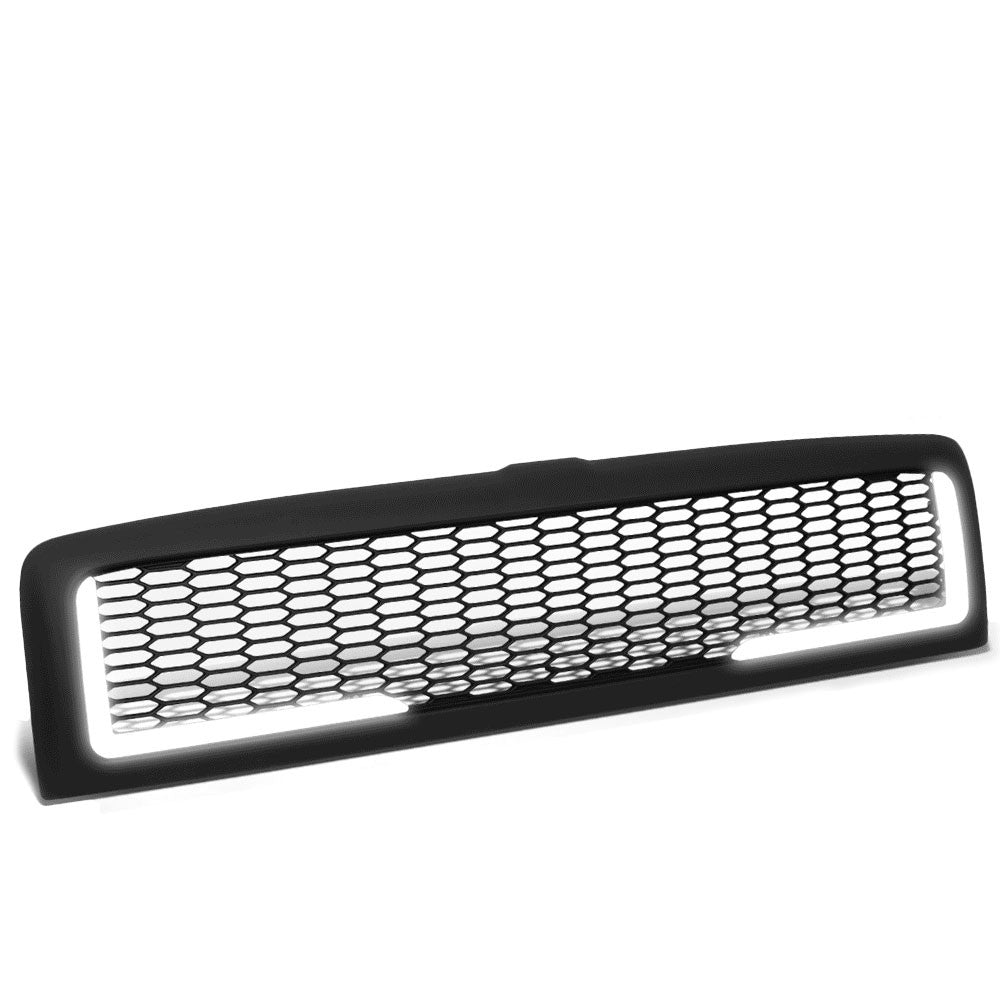 94-02 Ram 2500 Matte Black Mesh w/LED Front Grille