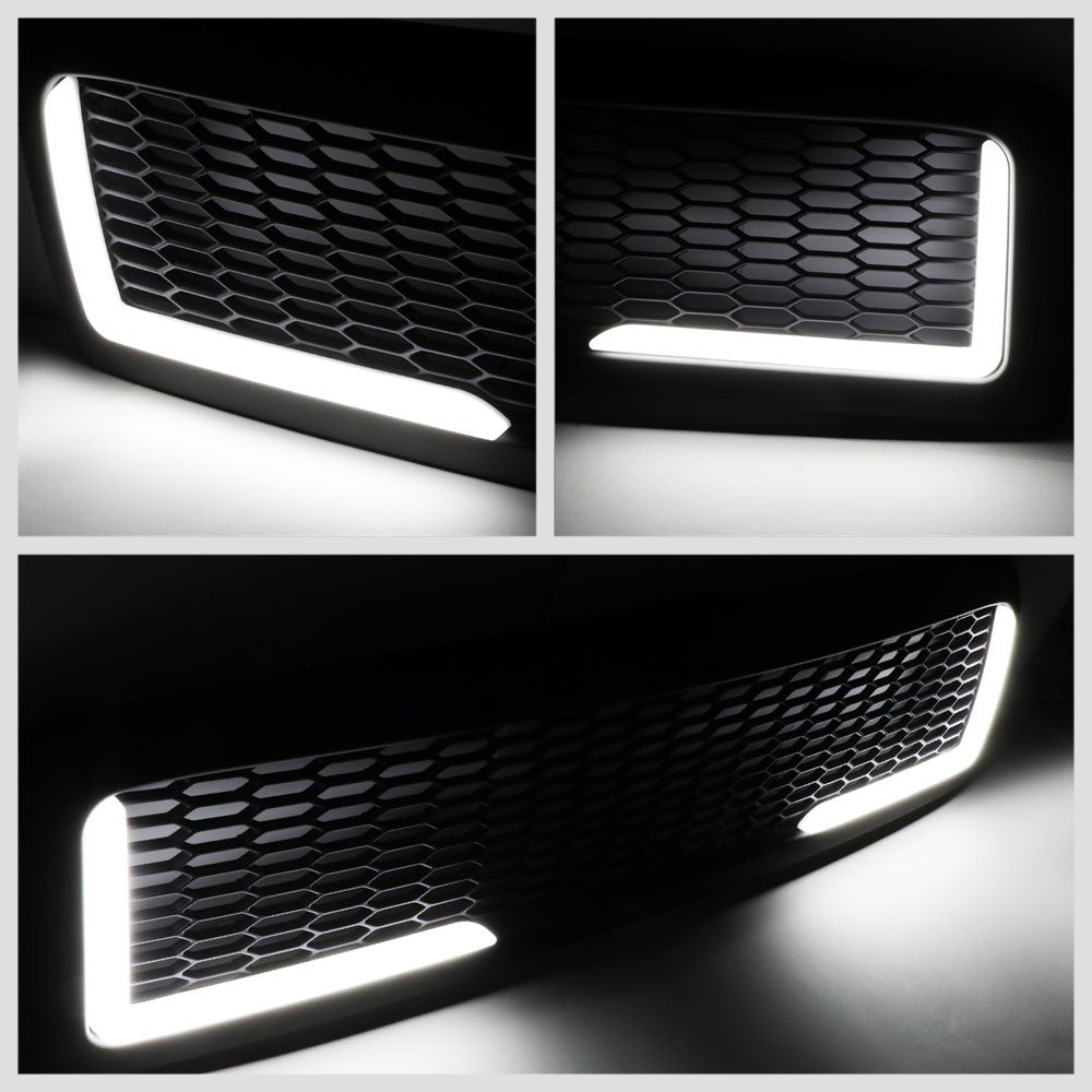 94-02 Ram 2500 Matte Black Mesh w/LED Front Grille