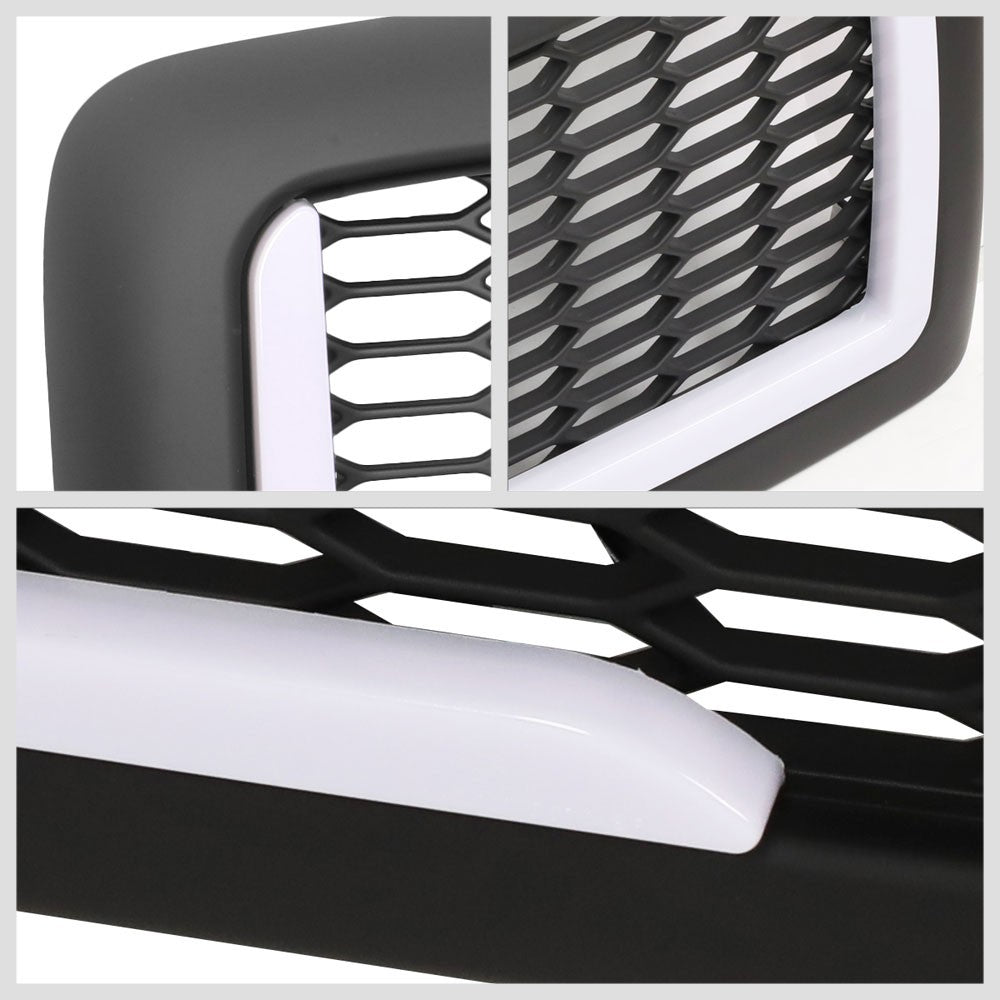 94-02 Ram 2500 Matte Black Mesh w/LED Front Grille