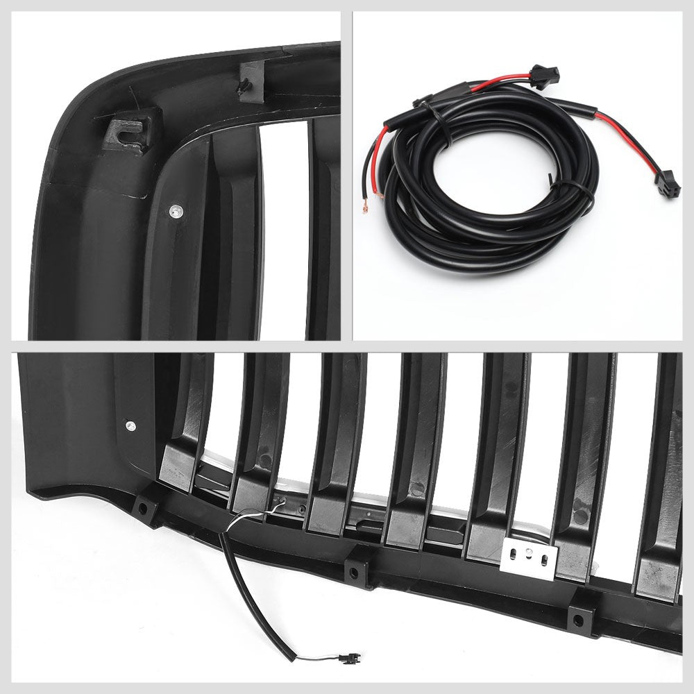 06-08 Ram 1500 Matte Black Vertical w/LED Front Grille