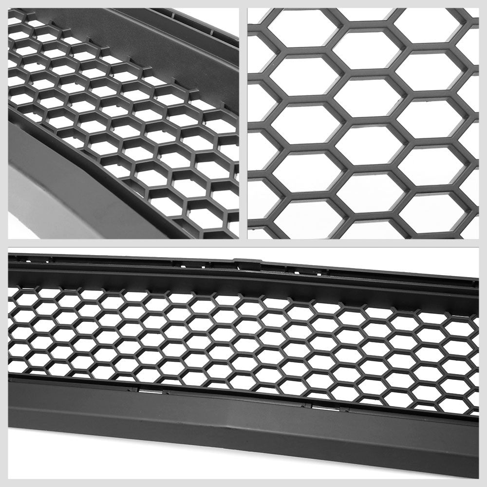 15-17 Ford Mustang Black Mesh LED Front Lower Grille