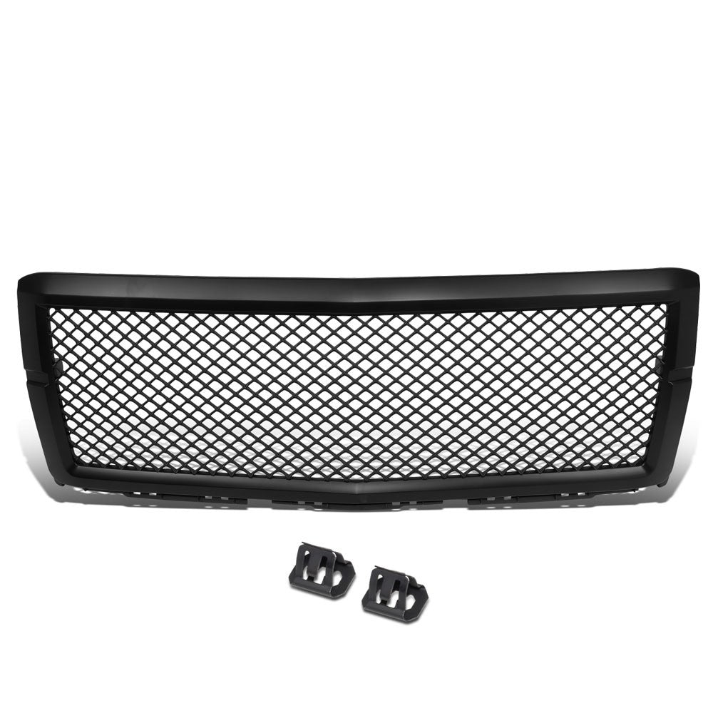Black Matte Diamond Mesh Front Grille 14-15 Chevrolet Silverado 1500 BFC-FGR-1-OH-004-T2