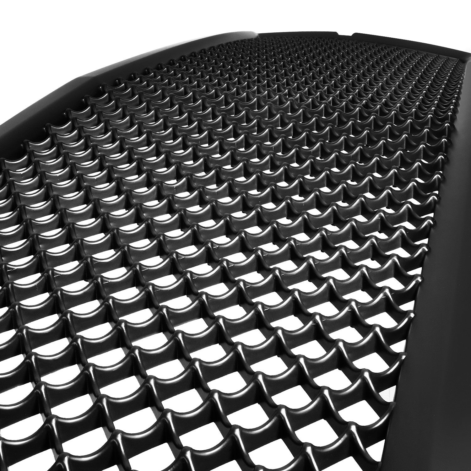 Black Matte Diamond Mesh Front Grille 14-15 Chevrolet Silverado 1500 BFC-FGR-1-OH-004-T2