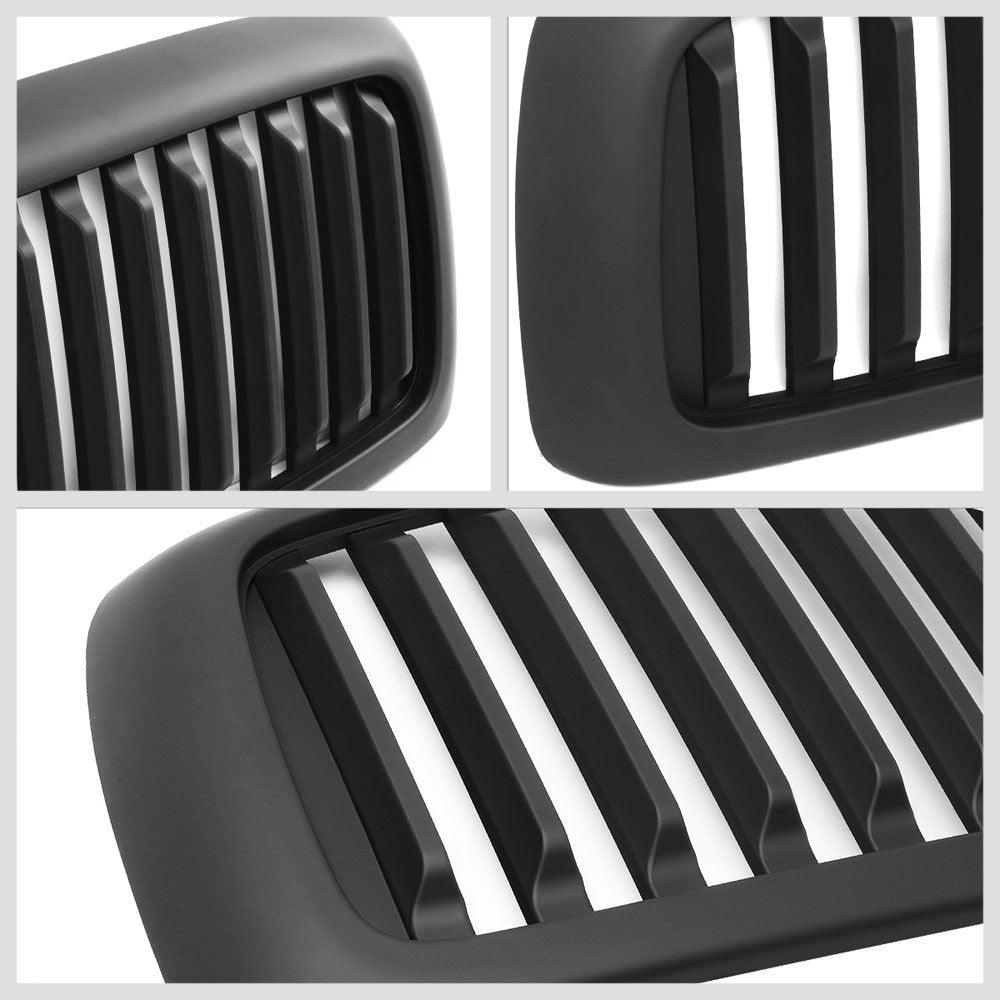 03-05 Ram 2500 Matte Black Vertical w/LED Front Grille