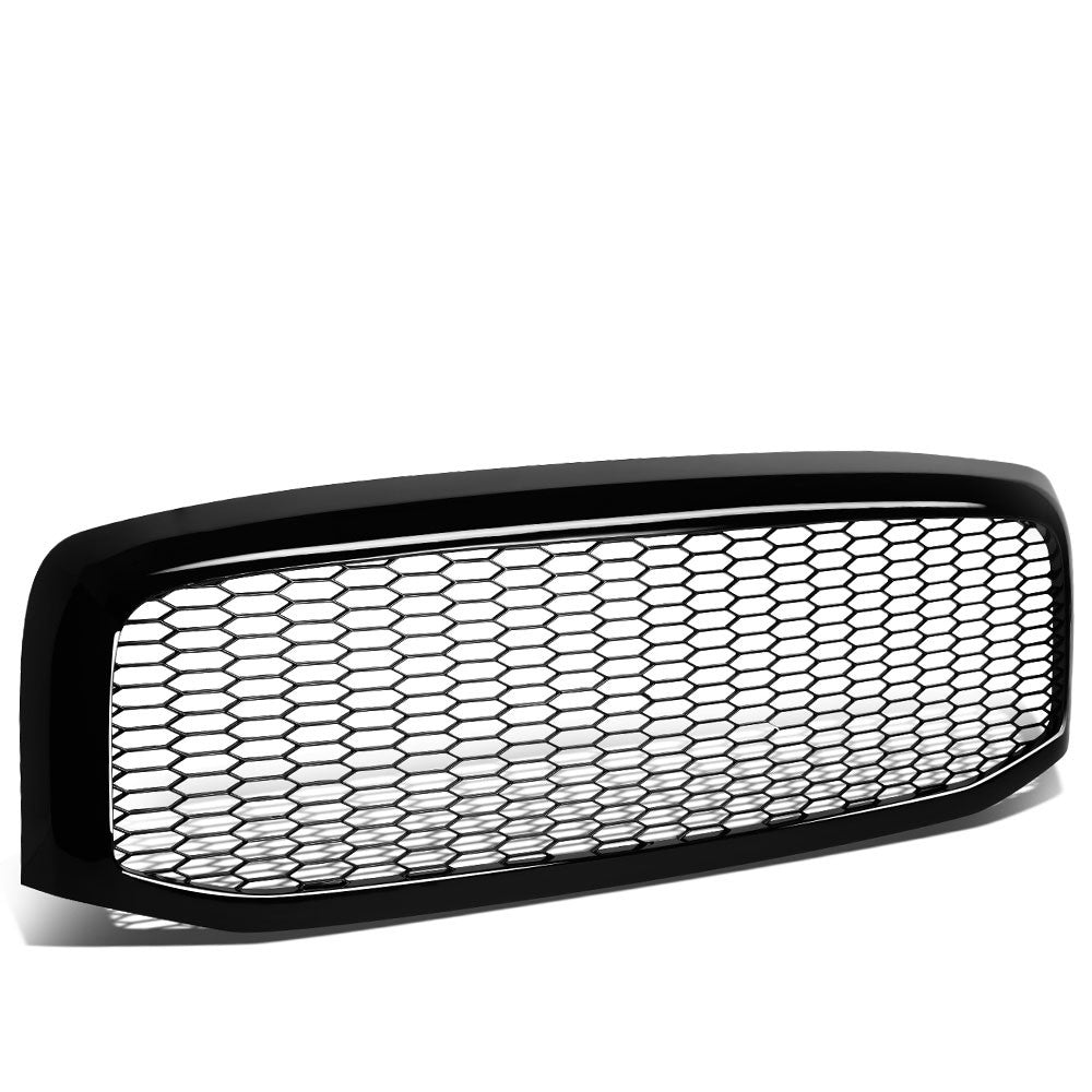 06-09 Ram 3500 Glossy Black Mesh Style Front Grille