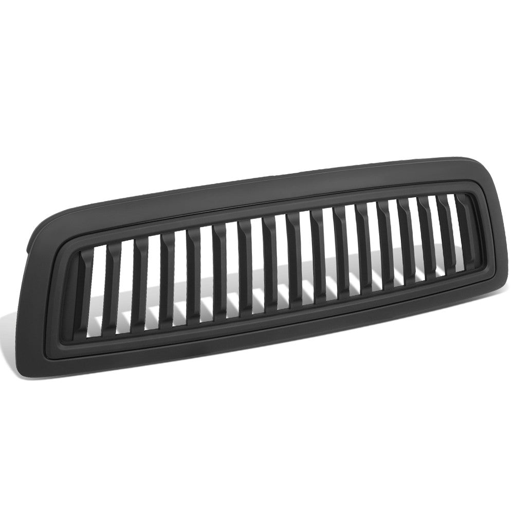 Black Primered Badgeless Vertical Slat Style Front Grille For 09-10 Ram 1500 BFC-FGR-008-T5