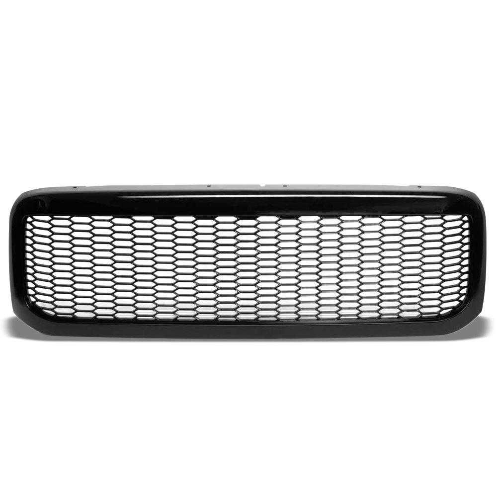 glossy-black-badgeless-honeycomb-mesh-front-grille-for-99-04-f-series-sd-pickup