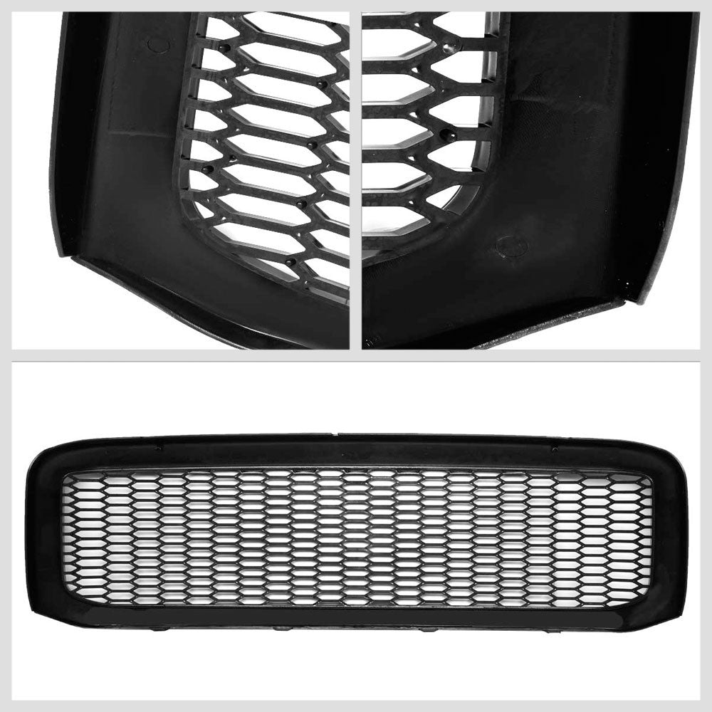 glossy-black-badgeless-honeycomb-mesh-front-grille-for-99-04-f-series-sd-pickup