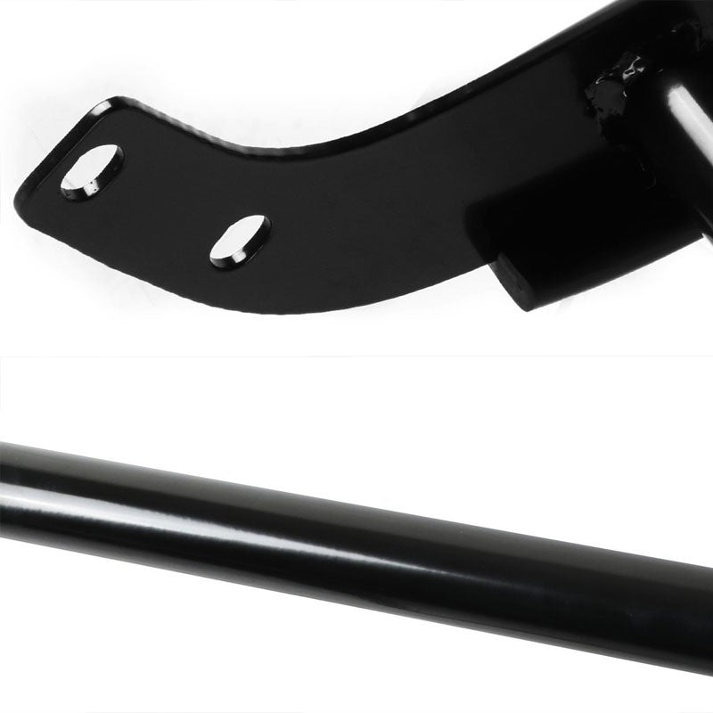 Black Mild Steel Full Front Bumper Grille Guard For 13-17 Toyota RAV4 XA40 2.5L-Grille Guards & Bull Bars-BuildFastCar-BFC-GRGD-TOYRAV41317-BK