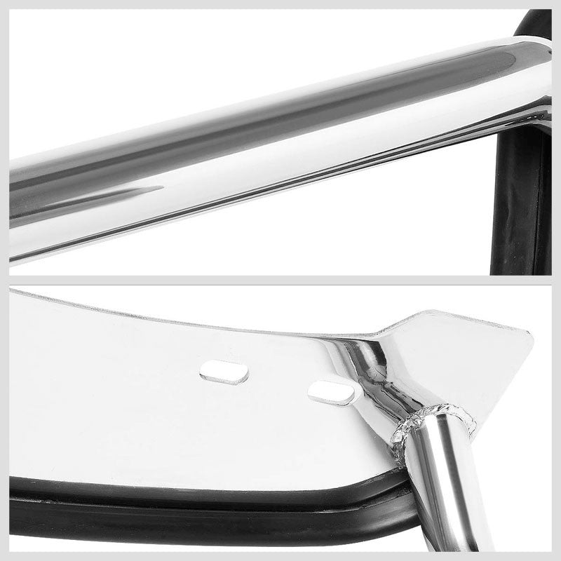 Metallic Mild Steel Full Front Grille Guard For 15-19 Ford F-150 2.7L/3.0L/5.0L-Grille Guards & Bull Bars-BuildFastCar