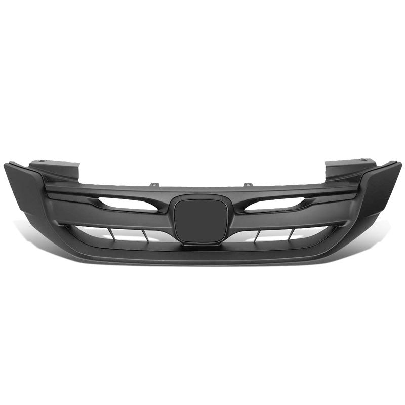 Vertical Fence Matte Black Front Upper Grille For 13-15 Honda Accord Sedan 4DR-Grilles-BuildFastCar-BFC-FGR-1-HON13ACC-T2-BK