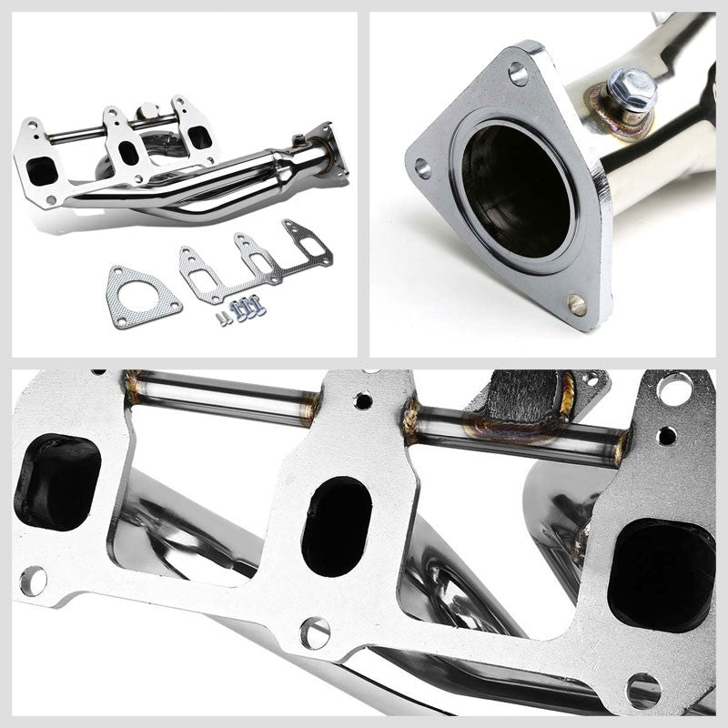 3-1 Long Exhaust Header Manifold For 04-11 Mazda RX-8 Renesis 13B-MSP 1.3L SE3P