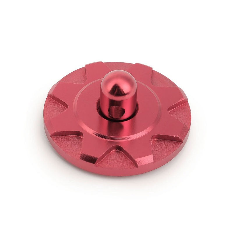 Pink Race Billet Style Aluminum Cosmetic Front Bonnet Hood Lock Pin+Cable+Tape-Exterior-BuildFastCar