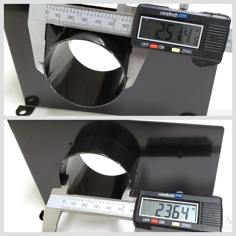 Megan Racing Black Bulldog Air Filter Heat Shield For 02-06 Mini Cooper S 1.6L-Filter-BuildFastCar