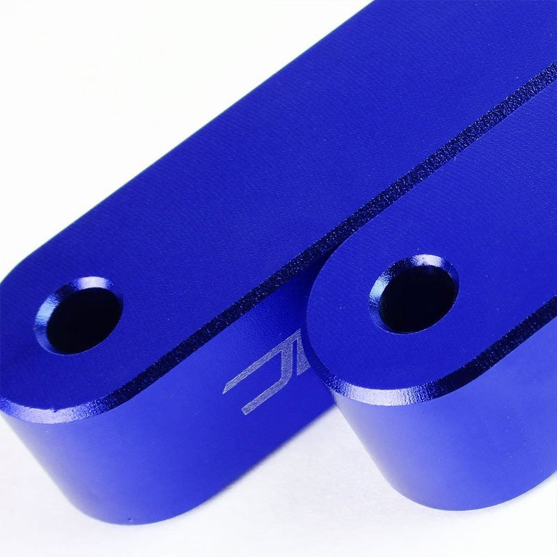 Blue Front 7/8" Screw-On Aluminum Hood Riser Spacer Kit For Integra/Civic/CRX-Hood/Bonnet-BuildFastCar