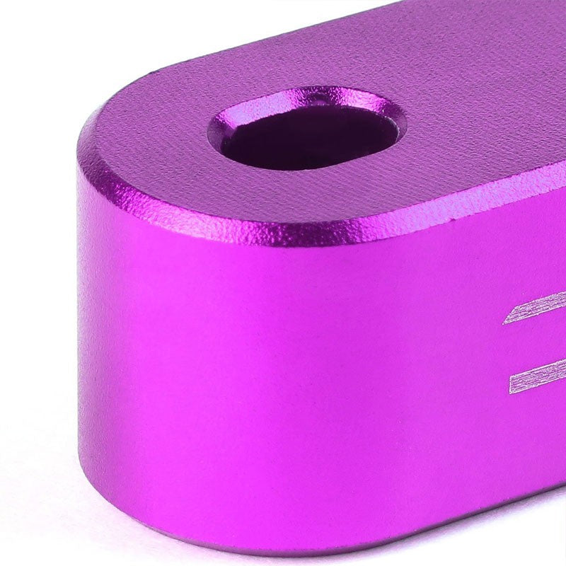 Purple Front 7/8" Screw-On Aluminum Hood Riser Spacer Kit For Integra/Civic/CRX-Hood/Bonnet-BuildFastCar
