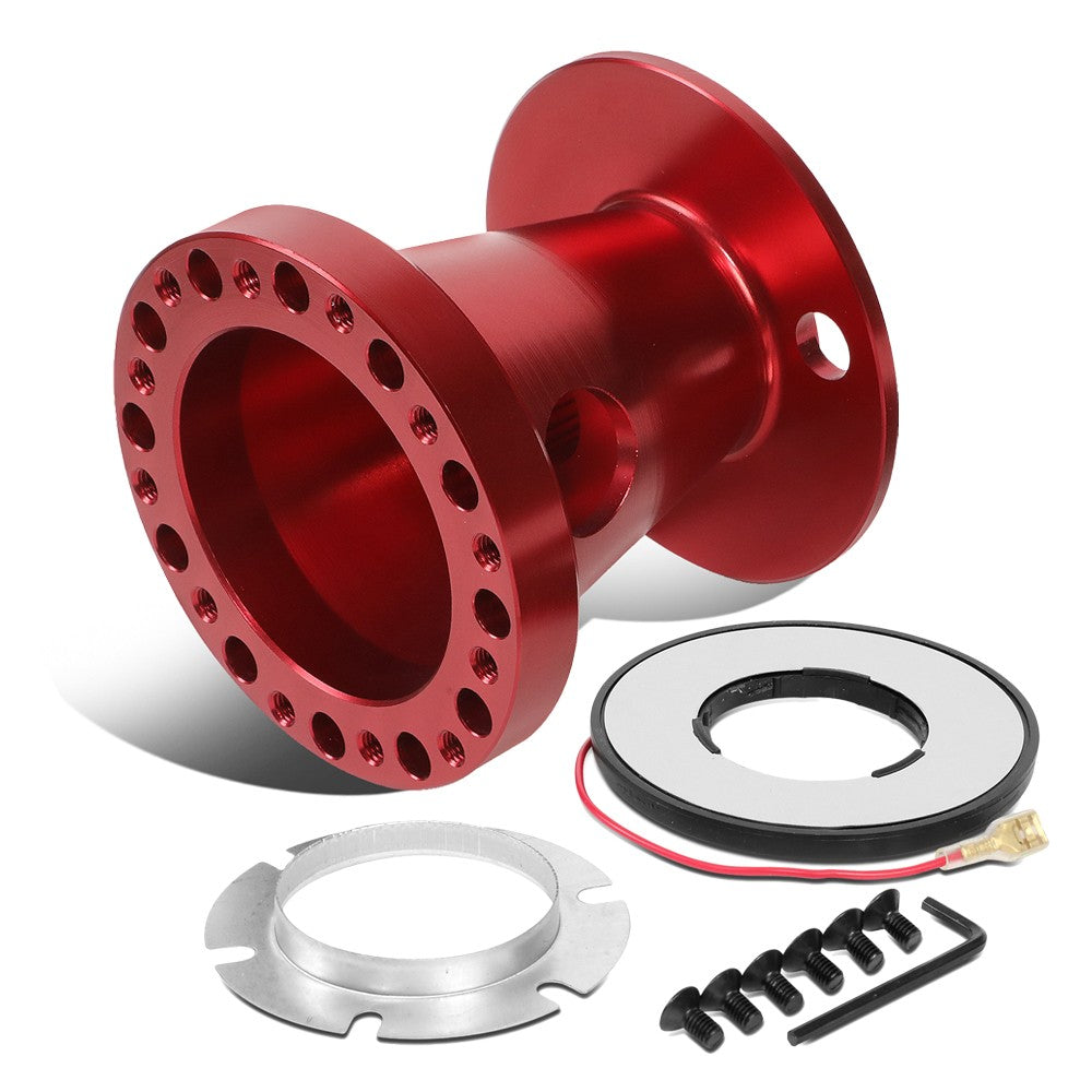 Red 60x70/74mm Steering Wheel or Quick Release Hub Adapter For 92-97 Ford Ranger BFC-WHELHUB-9059-RD