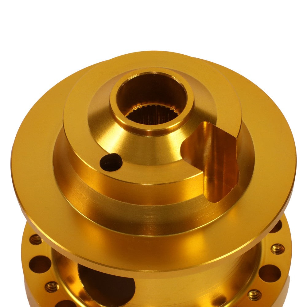 Gold 70/74mm 6-Bolt Aluminum Race Steering Wheel Hub Adapter For 80-05 Camaro