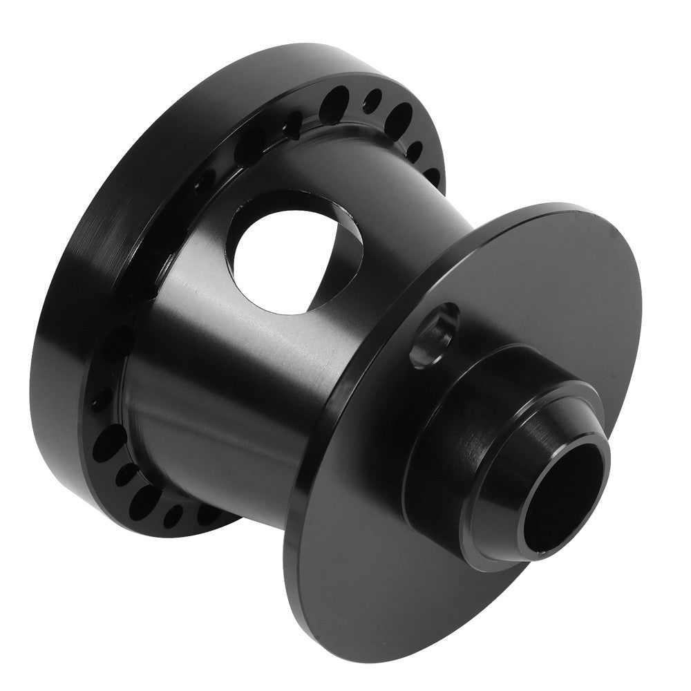 Black 70/74mm 6-Bolt Aluminum Race Steering Wheel Hub Adapter For 84-04 Mustang