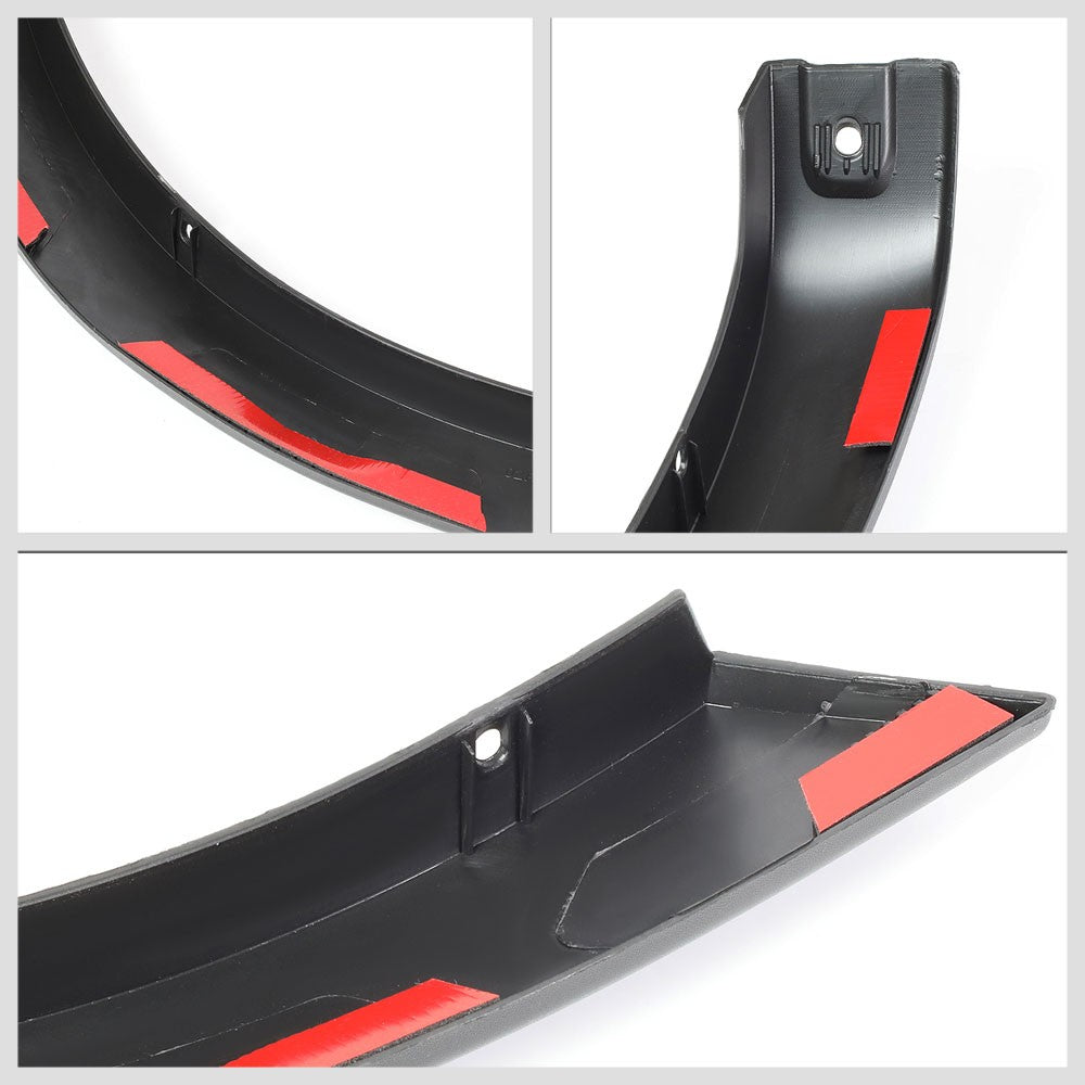 Wheel Fender (Black, ABS Thermo Plastic, OE Factory) Works With 04-08 Ford F-150 4.2L/4.6L/5.4L V6/V8