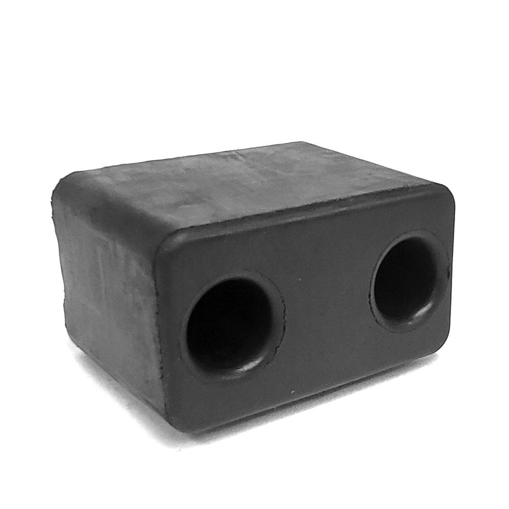 Rectangular 2 Hole 5-1/8" 3-3/4" x 4-1/2" Molded Dock Bumper BFC-TTP-DBUMP-04